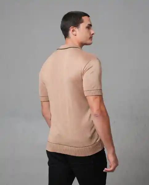 Camiseta Polo Hombre Cafe L 192G001_CAF171038 Rifle