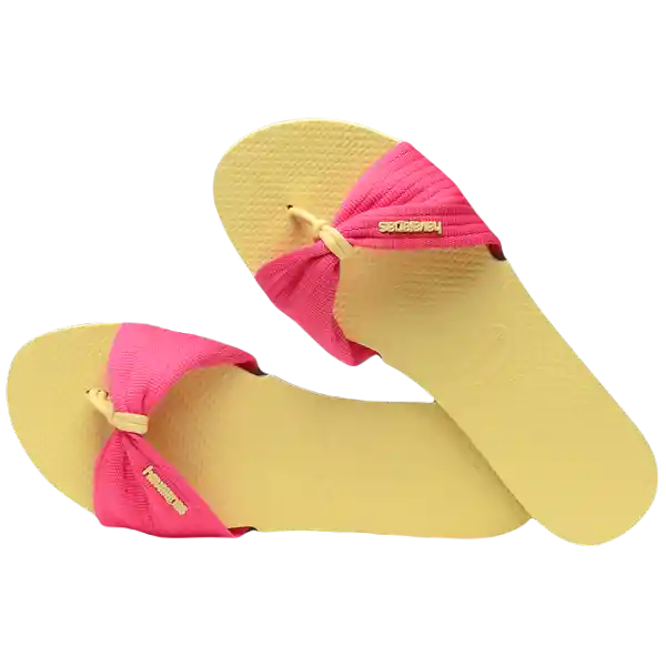 Sandalias Tropez Basic Amarillo Limón T. 40 4146086 Havaianas