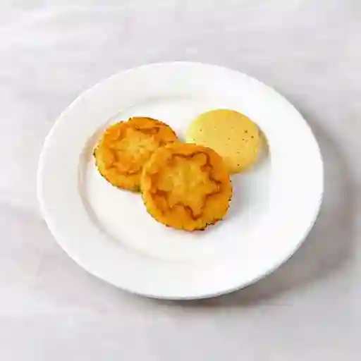 Combo De Chicharron Y Arepa Ocanera