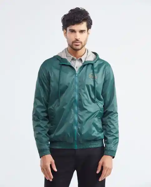 Wind Breaker Jacket Togs Verde Sicomoro Ultraoscuro Talla S Hombre Chevignon