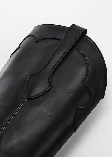 Botas Telma Negro Talla 37 Mujer Mango