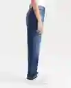 Jean Medium Rise- Boy Azul Clásico Oscuro 6 Chevignon