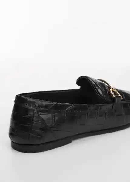 Zapatos Susan Negro Talla 36 Mujer Mango