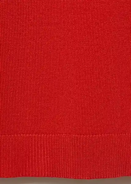 Jersey Basic Rojo Talla S Mujer Mango