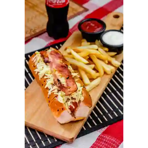 Perro Americano Especial + Papas