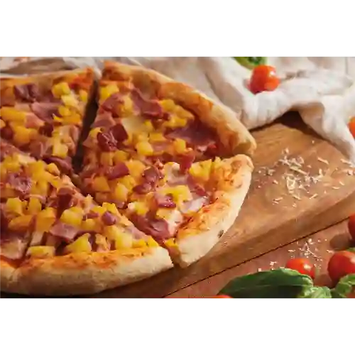Pizza de Jamon Piña y Tocineta