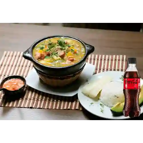 Combo Mute Santandereano Mediano +Cocacola S/az 400ml