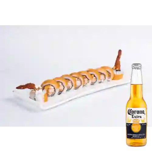 Combo Sweet Kyoto Roll + Corona 350 ml