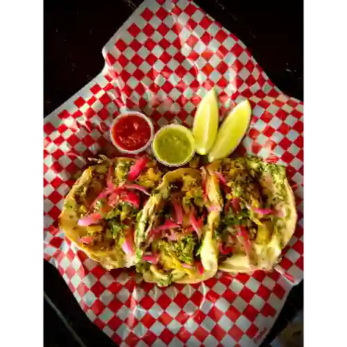 Tacos Vegetarianos X3