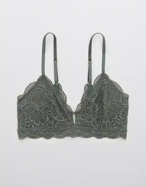 Bralette Aerie Verde Talla Medium American Eagle 26923330