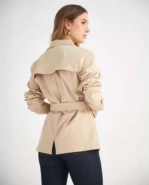 Chaqueta Beige Caqui Medio Talla L 629F001 Esprit