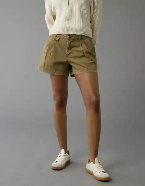 Short Mujer Verde Talla: 4 8255308 American Eagle