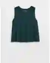 Camiseta Aerie Verde Talla LARGE American Eagle