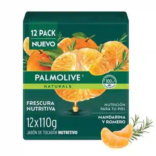 Palmolive Jabón de Tocador Mandarina y Romero