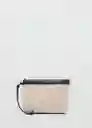 Neceser G Gante Off White Talla 99 Mujer Mango