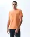 Camiseta Hombre Naranja Talla M 841G002_NAR161338 Americanino