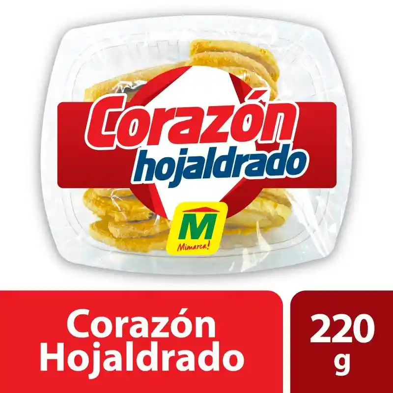 Pan M Mimarca! Corazón Hojaldrado