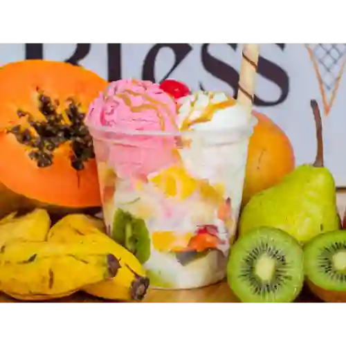 Ensalada con Helado