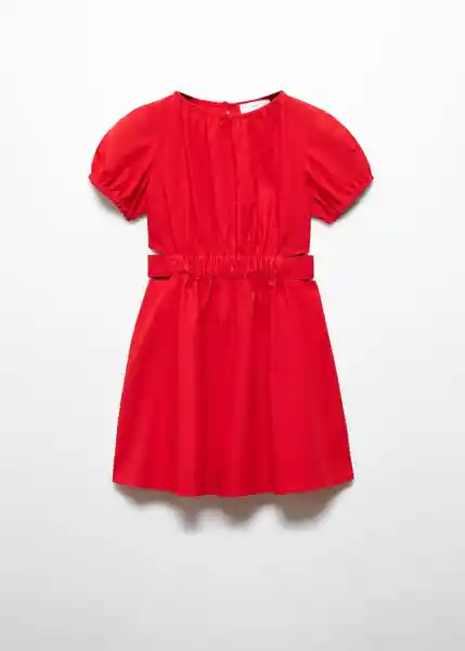 Vestido Iolani Niñas Rojo Talla 7 Mango