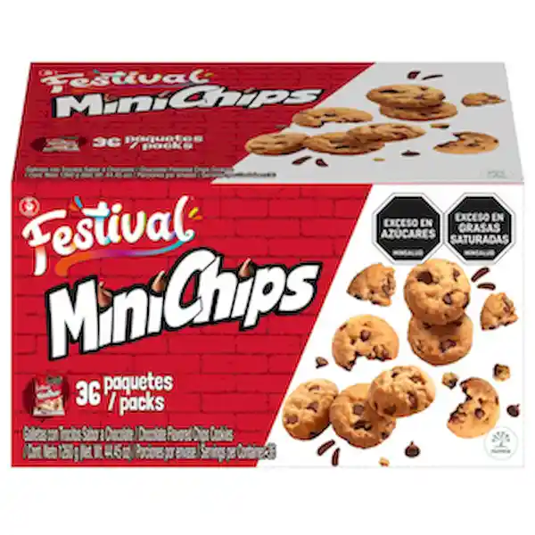 Noel Galletas Mini Chips