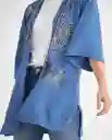 Camisa Azul Niagara Medio Talla L 619F037 Esprit