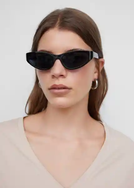 Camiseta Sacov Beige Talla S Mujer Mango