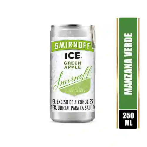 Coctel Smirnoff Ice Green Apple Lata 250 ML