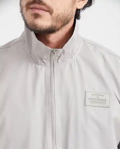Chaqueta High Neck Beige Atmósfera Medio Talla L Chevignon