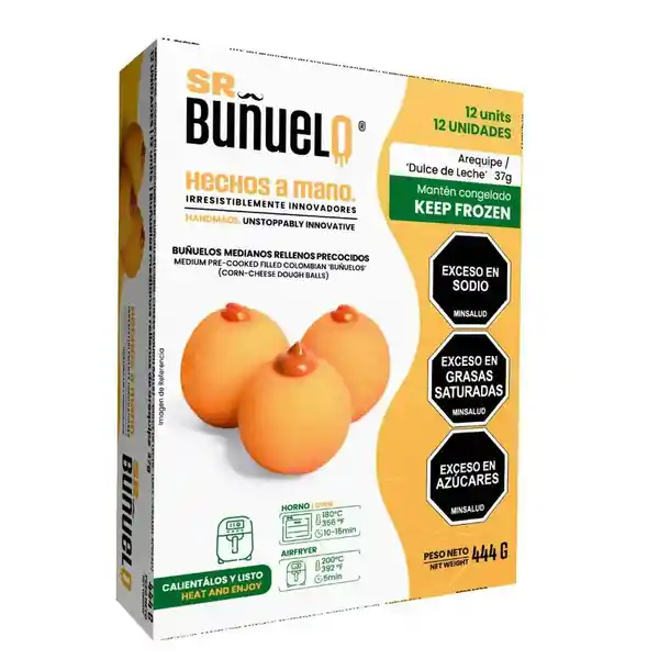 Sr Buñuelo Rellenos de Arequipe