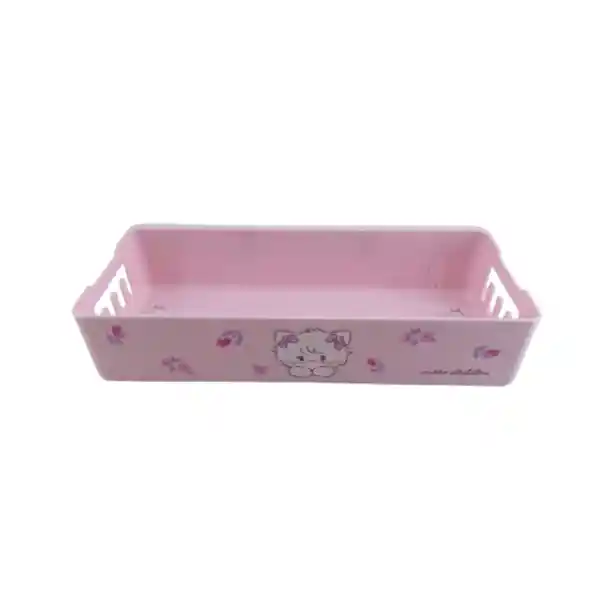 Estante de Pared Para Baño Serie Mikko Rosa Miniso