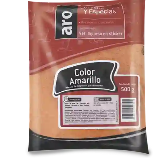 Aro Color Amarillo