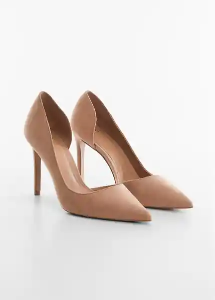 Zapatos Audreyn Nude Talla 36 Mujer Mango