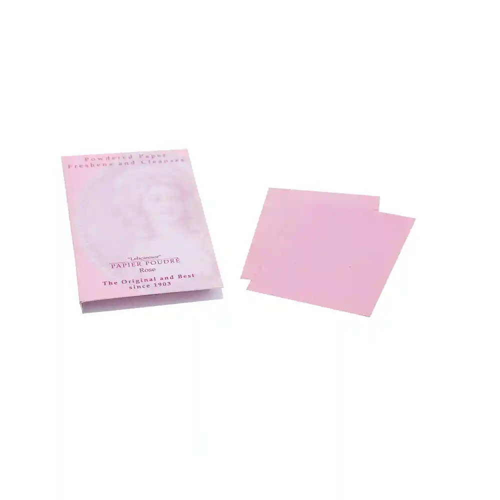 Lam.Faciales Papier Poudre Rose X65Und 