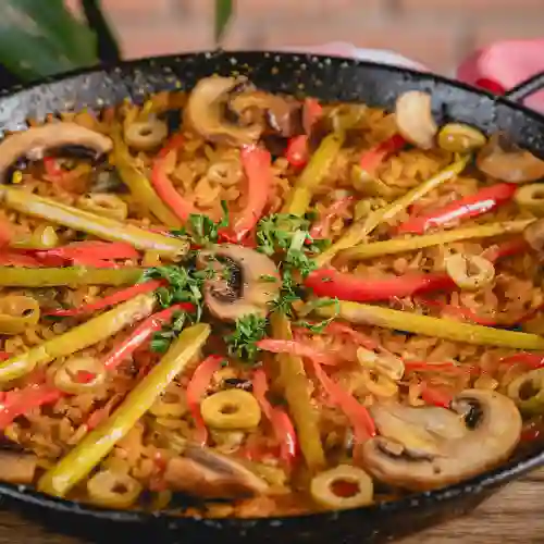 Paella Vegetariana-veggie