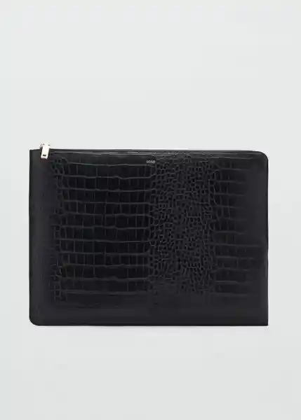 Funda g Leonor Negro Mujer Mango