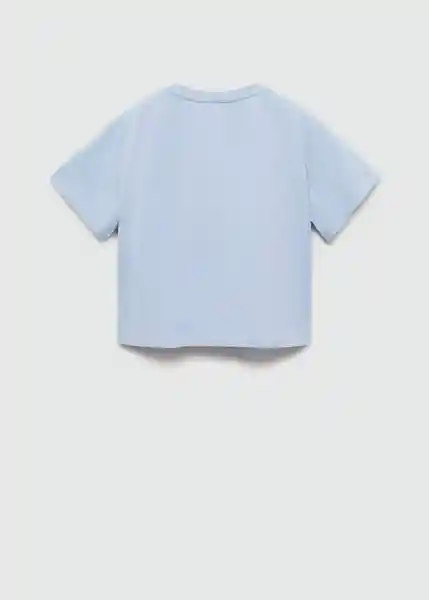 Camiseta Jimmy Celeste Talla 08 Niños Mango