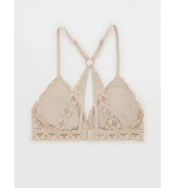 Brasier Bralette Aerie Beige T. Medium American Eagle