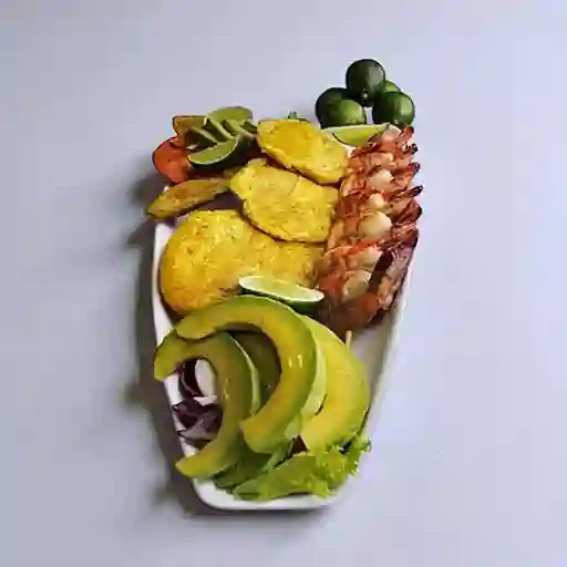 Brocheta de Langostinos