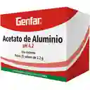 Acetato De Aluminio Antiseptico En Sobres