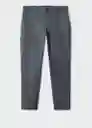 Pantalón Prato Índigo Talla 46 Hombre Mango