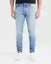 Jean Super Slim Fit Rider Azul Cristalino 28 / 32 Chevignon