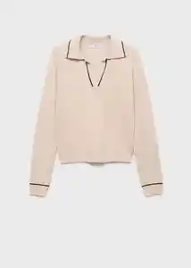 Saco Jersey Verta Piedra Talla M Mujer Mango