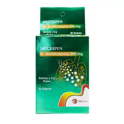 Mucuspen Sobres (200 mg) n - acetilcisteina