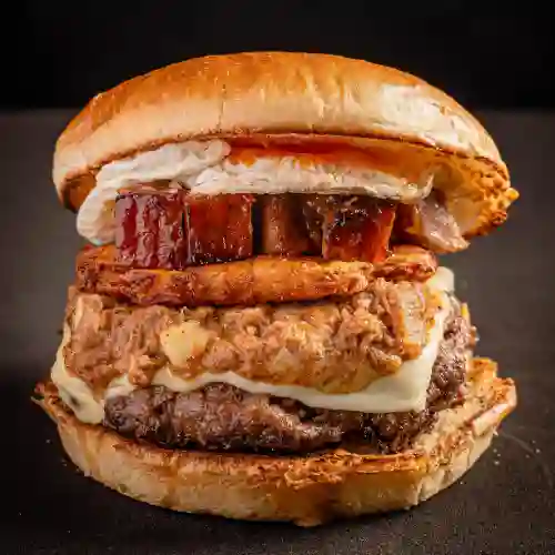 Burger Juanes + Bucarafries + Granizada de Limón