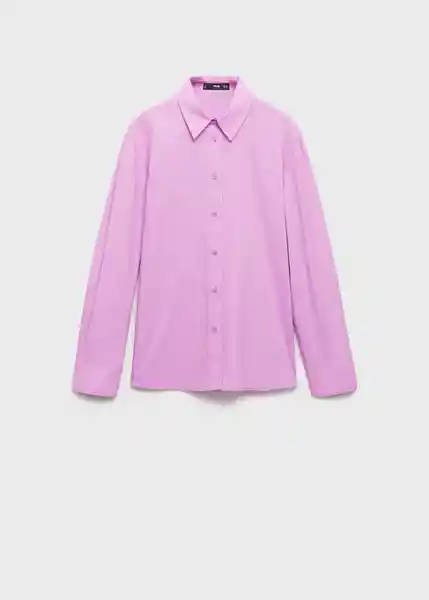 Camisa Farrow Fucsia Talla 18 Mujer Mango