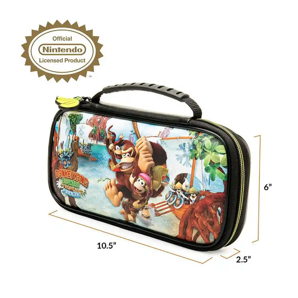 Nintendo Switch Estuche Duro Donkey Kong Tropical Freeze RDs