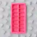 Bandeja Para Cubos de Hielo Serie Mis Pastelitos Rosa Miniso