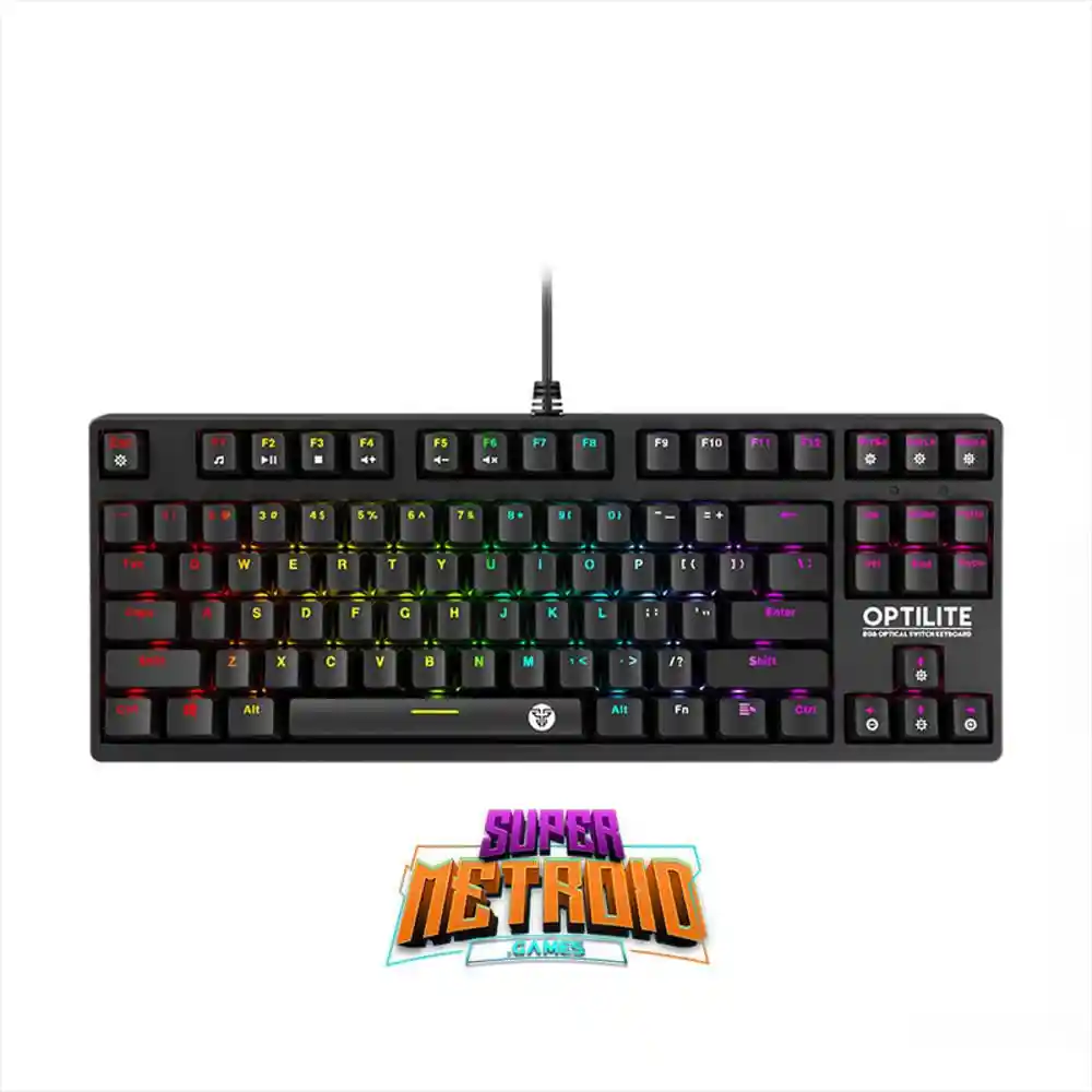 Fantech Teclado Pc Mecánico - Óptico Gamer Mk872