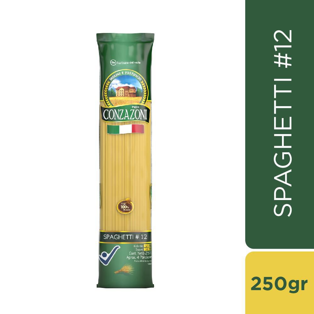 Conzazoni Pasta Spaguetti Clasiche 250 g
