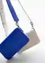 Bolso I Oasis Azul Talla 99 Mujer Mango